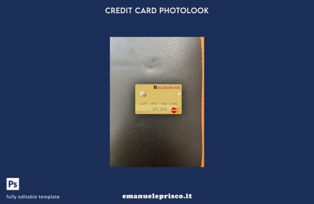 modello anteriore photolook mastercard Vietnam Agribank stile verificato